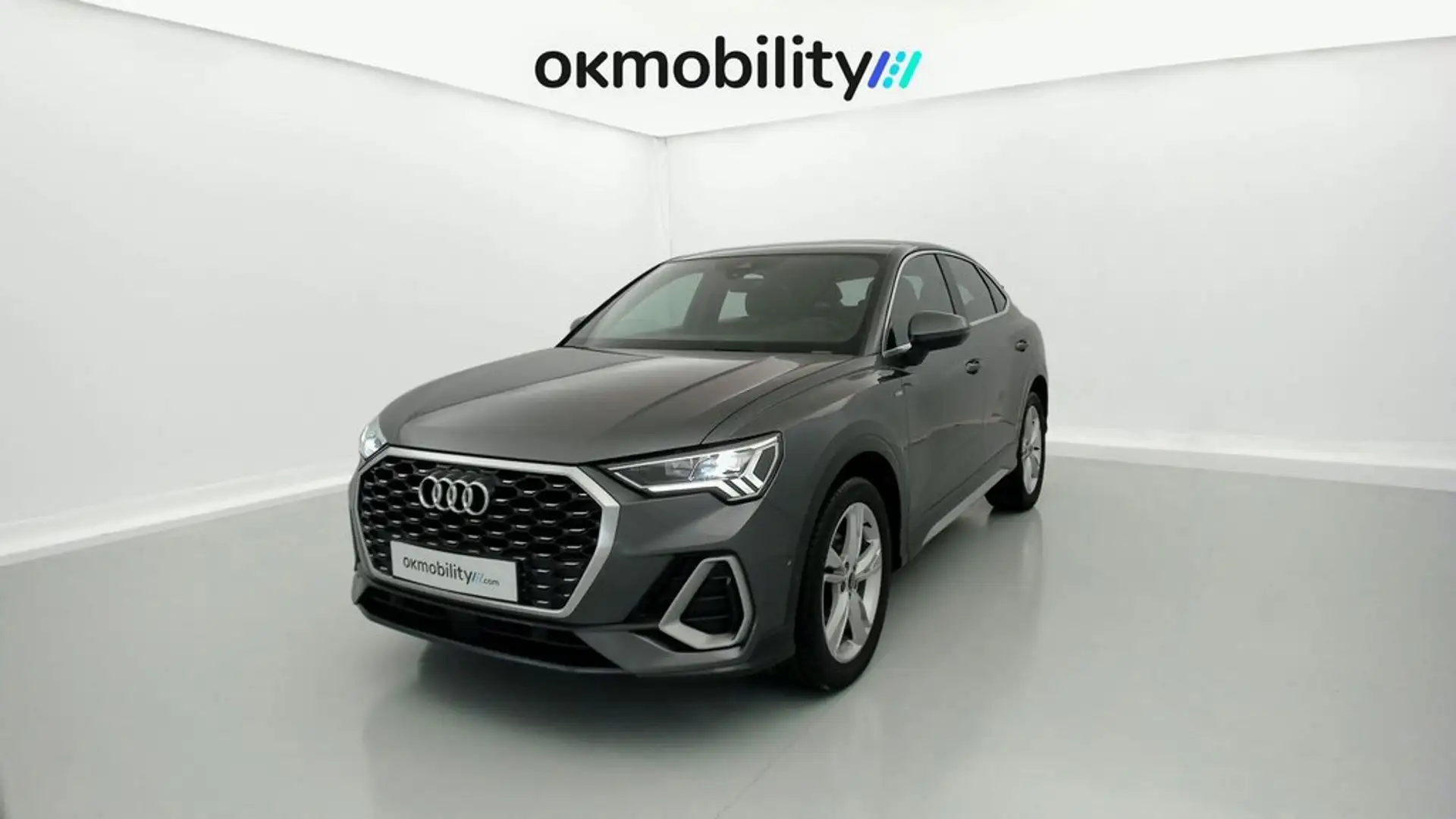 Audi Q3 Sportback 35 TDI S line S tronic Plateado - 1
