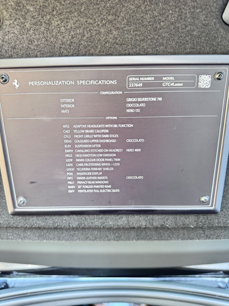 Ferrari GTC4 Lusso 6.3 V12 DCT LED Lenkrad Beifahrer Disp — photo 9