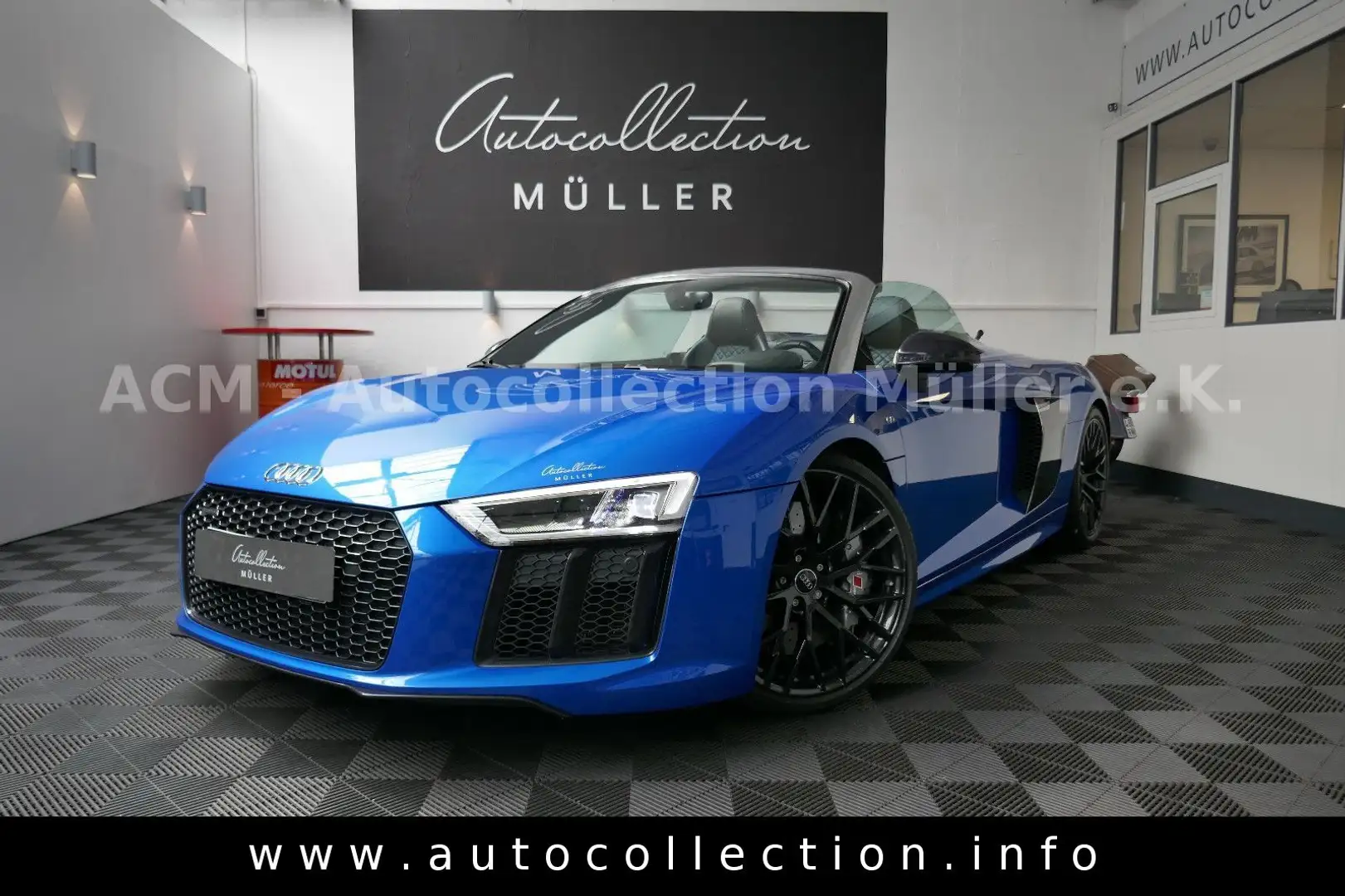 Audi R8 Spyder 5.2 FSI quattro *NO OPF*VIRTUAL*KLAPPE Blau - 1