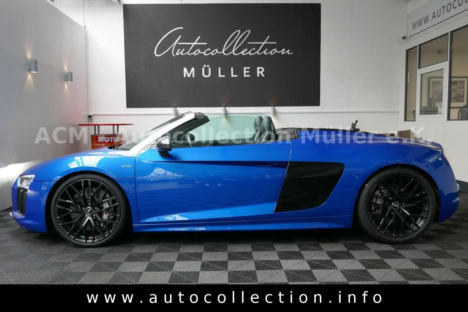 Audi R8 Spyder 5.2 FSI quattro *NO OPF*VIRTUAL*KLAPPE Blau - 2
