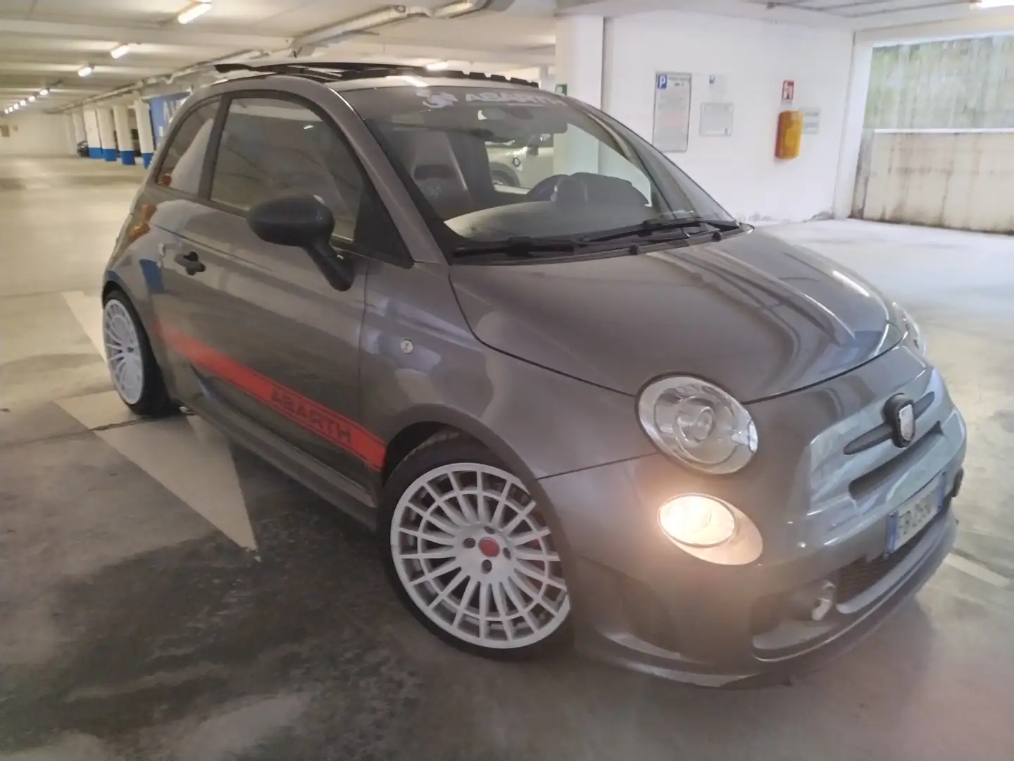 Abarth 595 Competizione 200cv cambio mta leggere descrizione veicolo Grey - 2