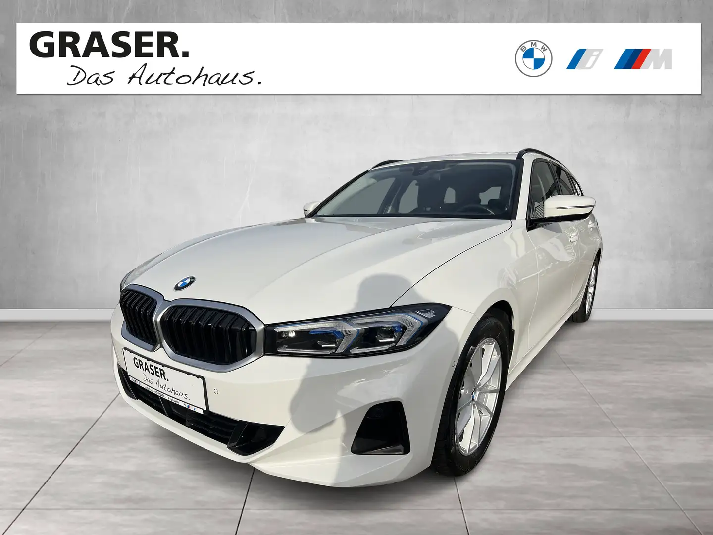 BMW 320 d xDrive Touring Head-Up DAB LED RFK Shz Weiß - 1