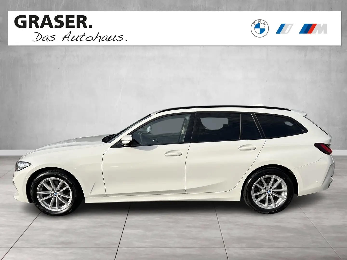 BMW 320 d xDrive Touring Head-Up DAB LED RFK Shz Weiß - 2