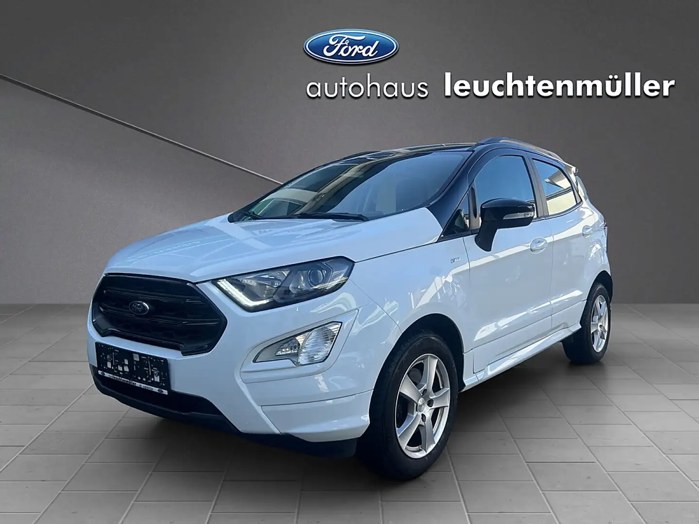 Ford EcoSport 1,0 EcoBoost ST-Line Weiß - 1