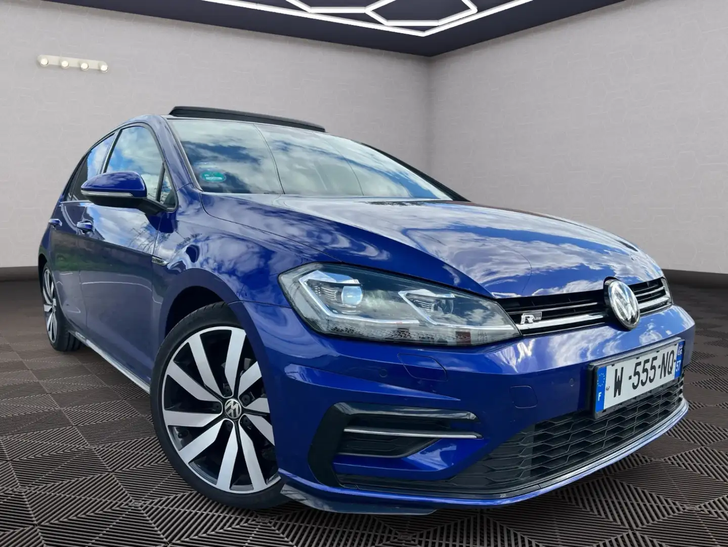 Volkswagen Golf R-LINE Blau - 2