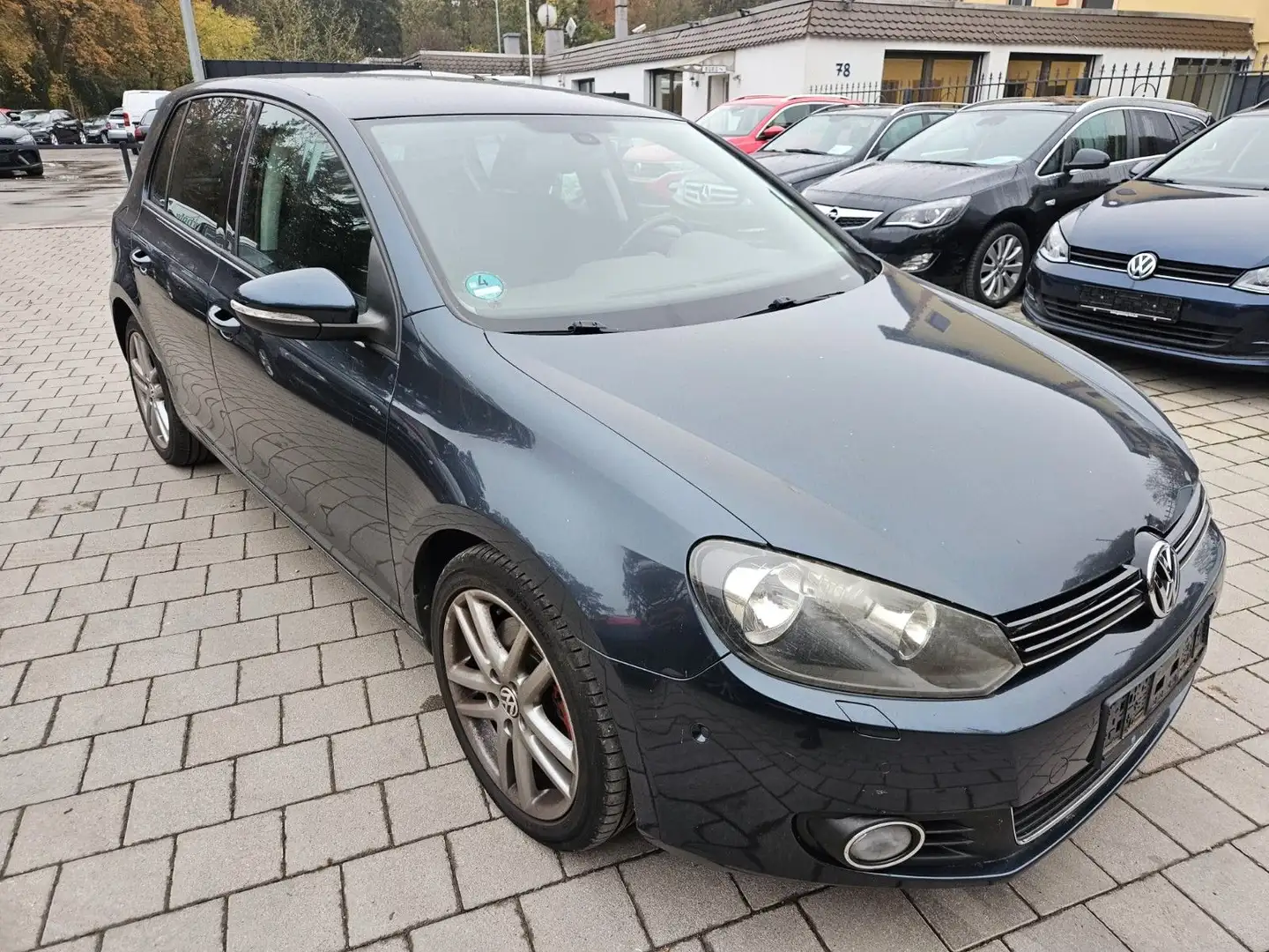 Volkswagen Golf VI Highline Blau - 1