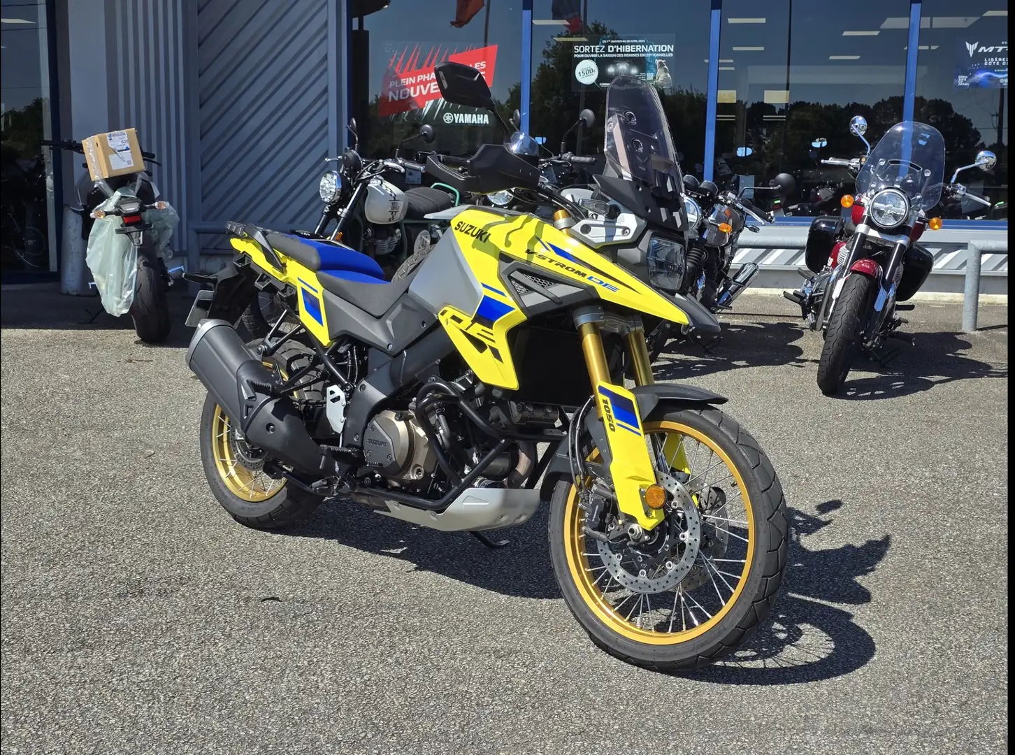 Suzuki V-Strom 1050DE žuta - 1