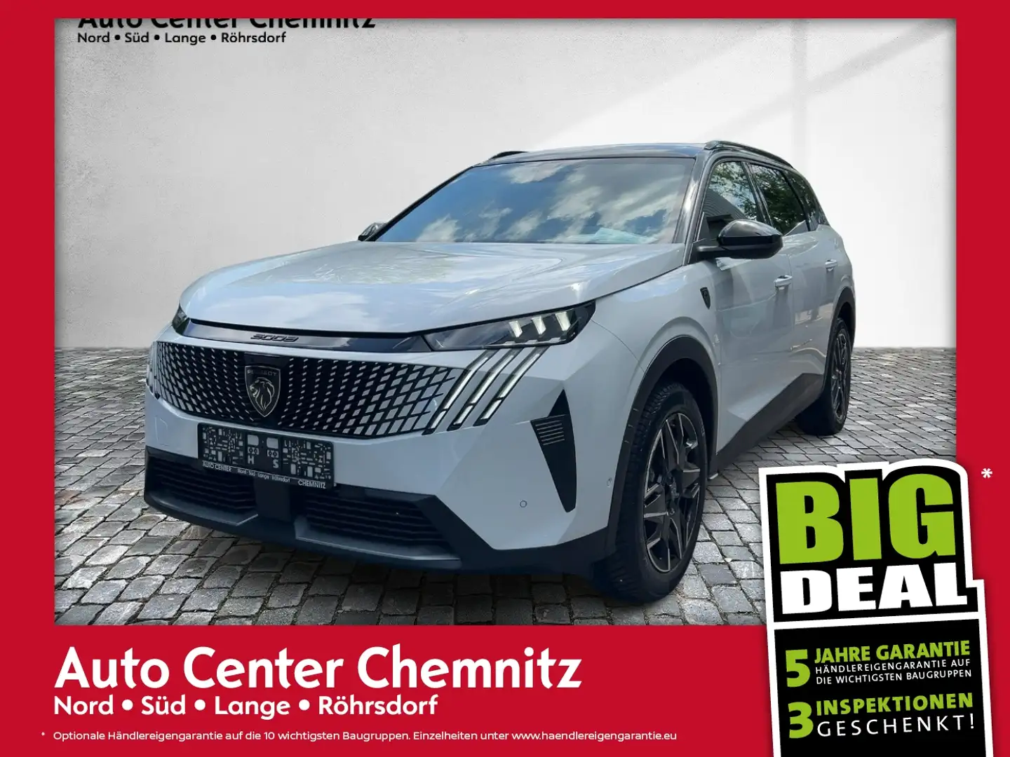 Peugeot 5008 1.2 136 GT Panorama Display Weiß - 1