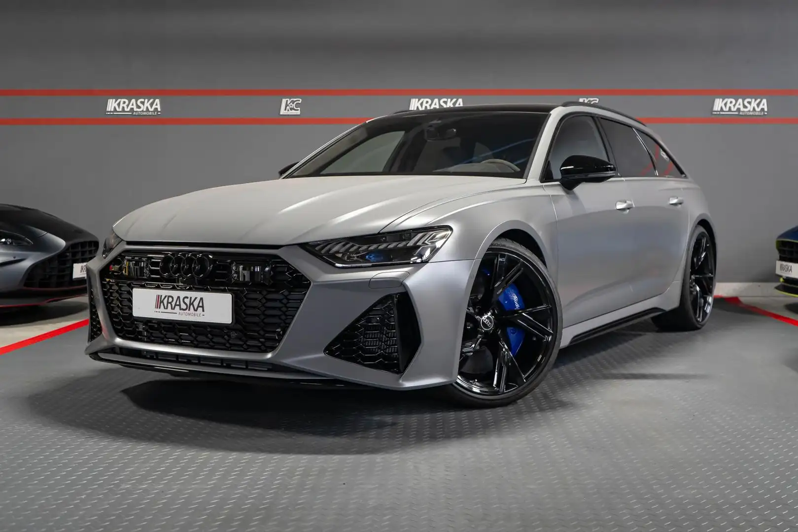 Audi RS6 4.0 TFSI quattro B&O KERAMIK MATT AHK STHZ Grau - 1
