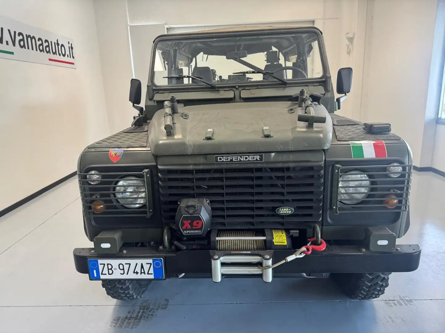 Land Rover Defender 90 2.5 Tdi SOFT TOP ESERCITO ITALIANO Groen - 2
