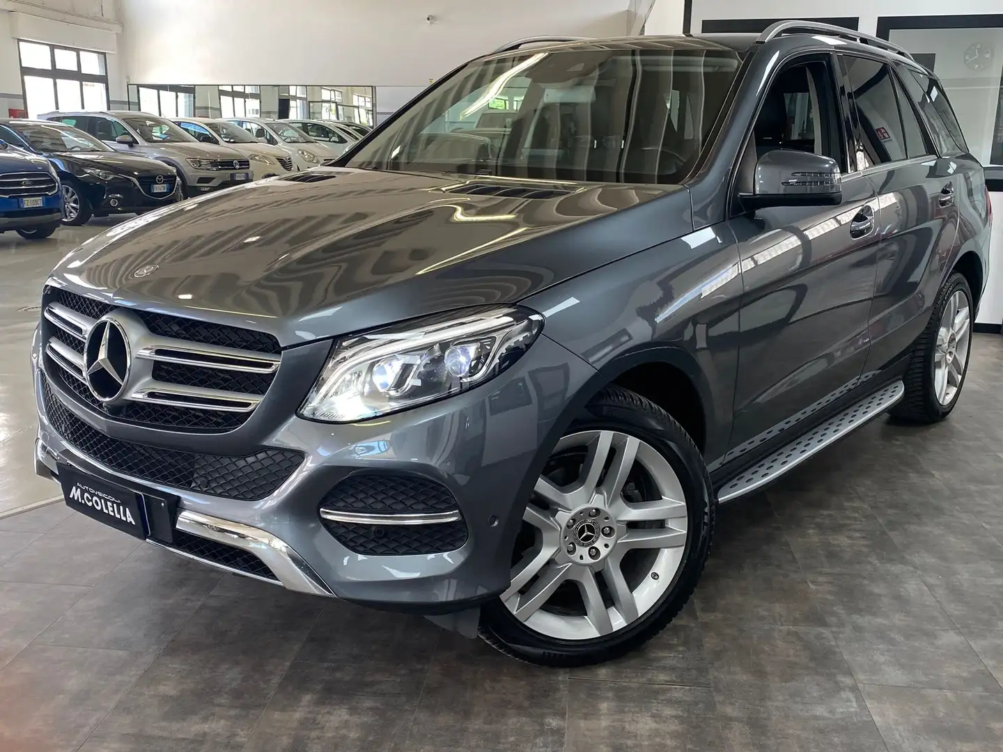 Mercedes-Benz GLE 250 D Sport 4matic UniPro/kmDoc/Cruise/Telecamere360 Grijs - 1