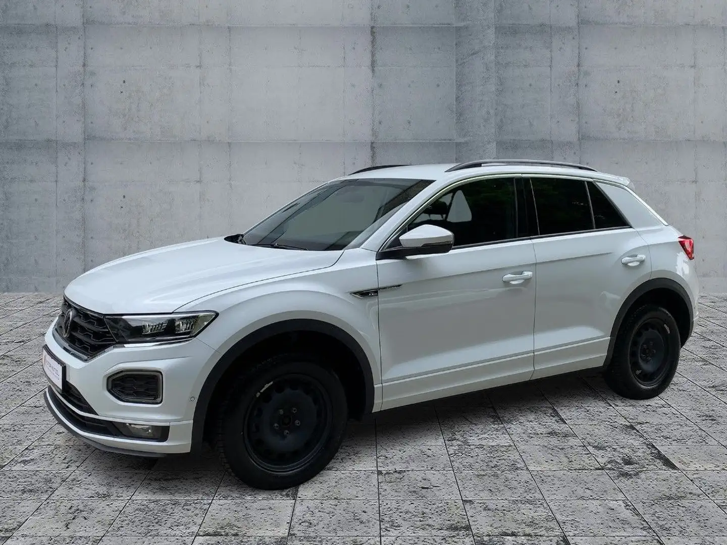 Volkswagen T-Roc 2.0 TSI 4M DSG R-LINE LED+NAVI+AHK+DCC+ACC Weiß - 2