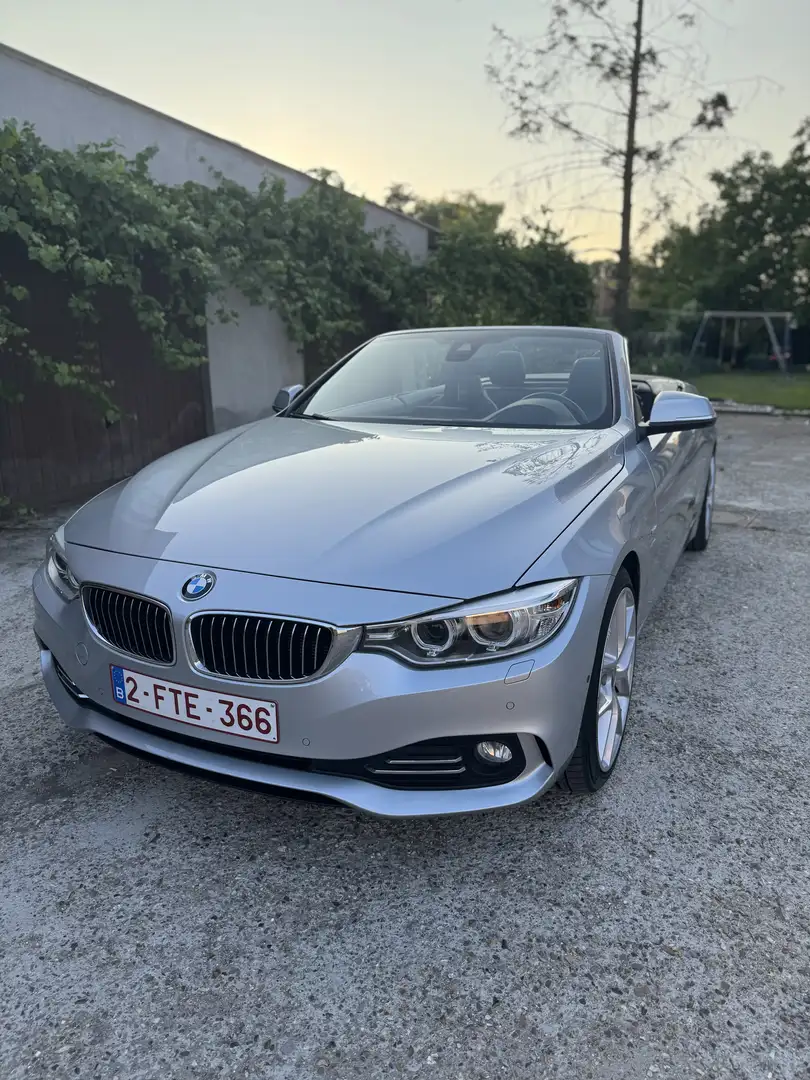 BMW 425 420d Cabrio Aut. Luxury Line Silver - 1