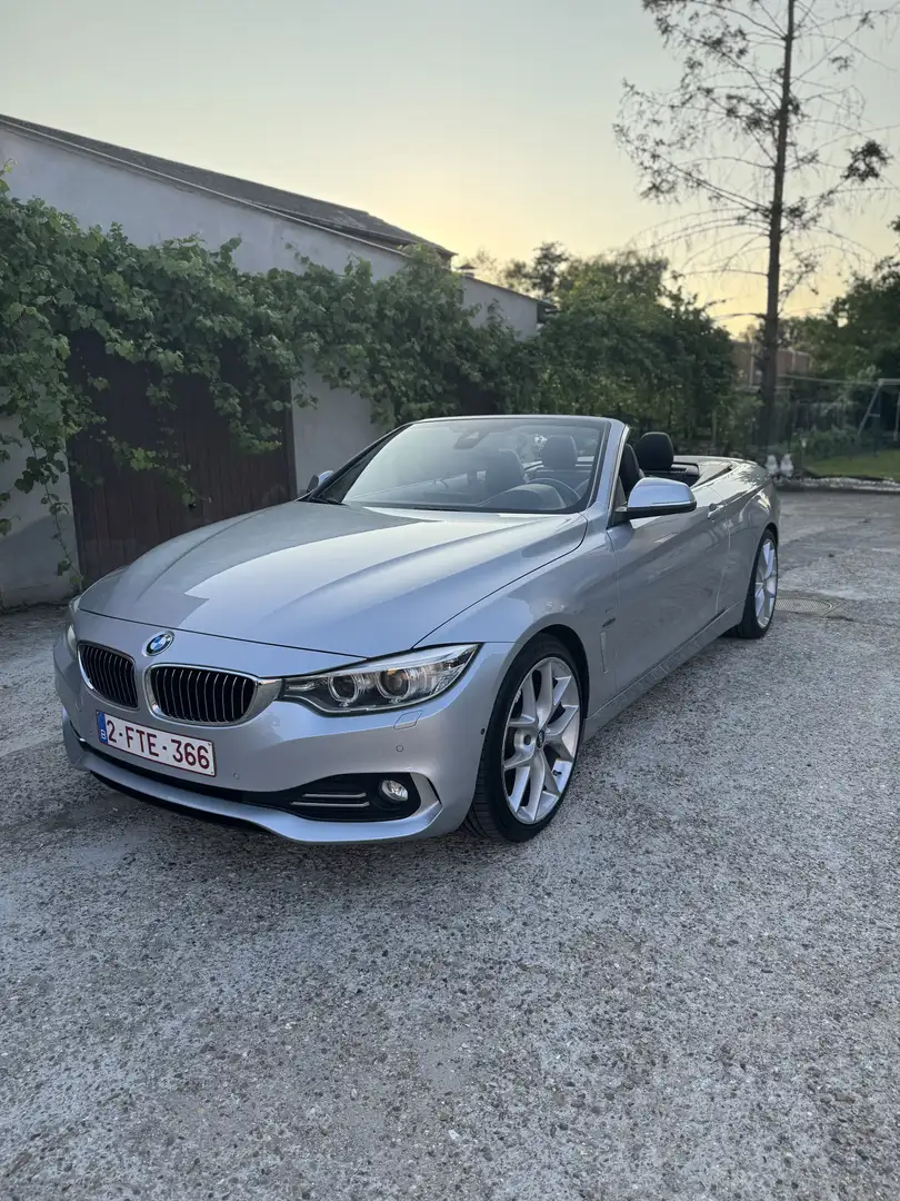 BMW 425 420d Cabrio Aut. Luxury Line Silver - 2