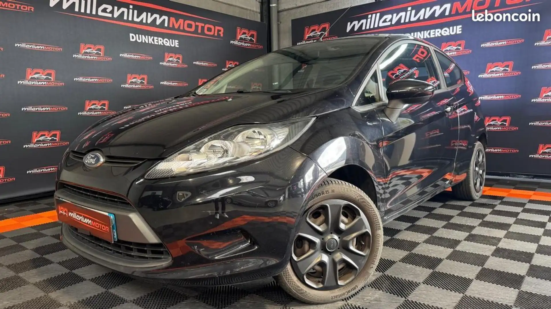Ford Fiesta ambiente 1.2 82 cv garantie 6 mois Negro - 1