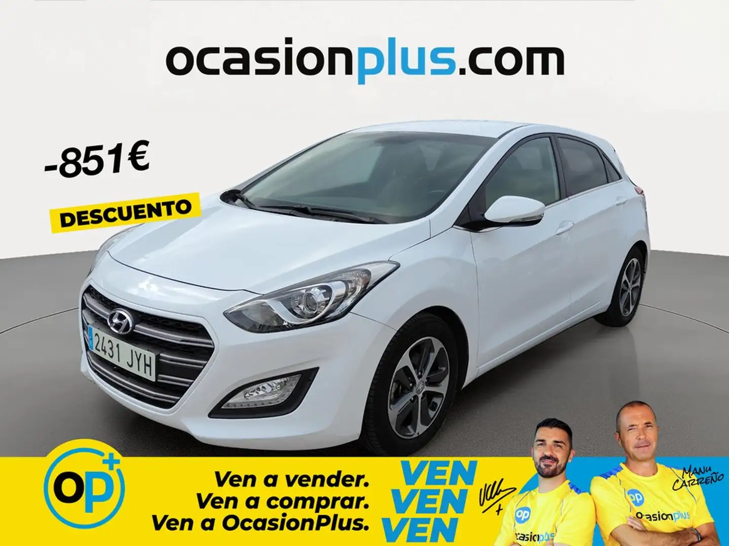 Hyundai i30 1.4 MPI BD Go 100 Blanco - 1
