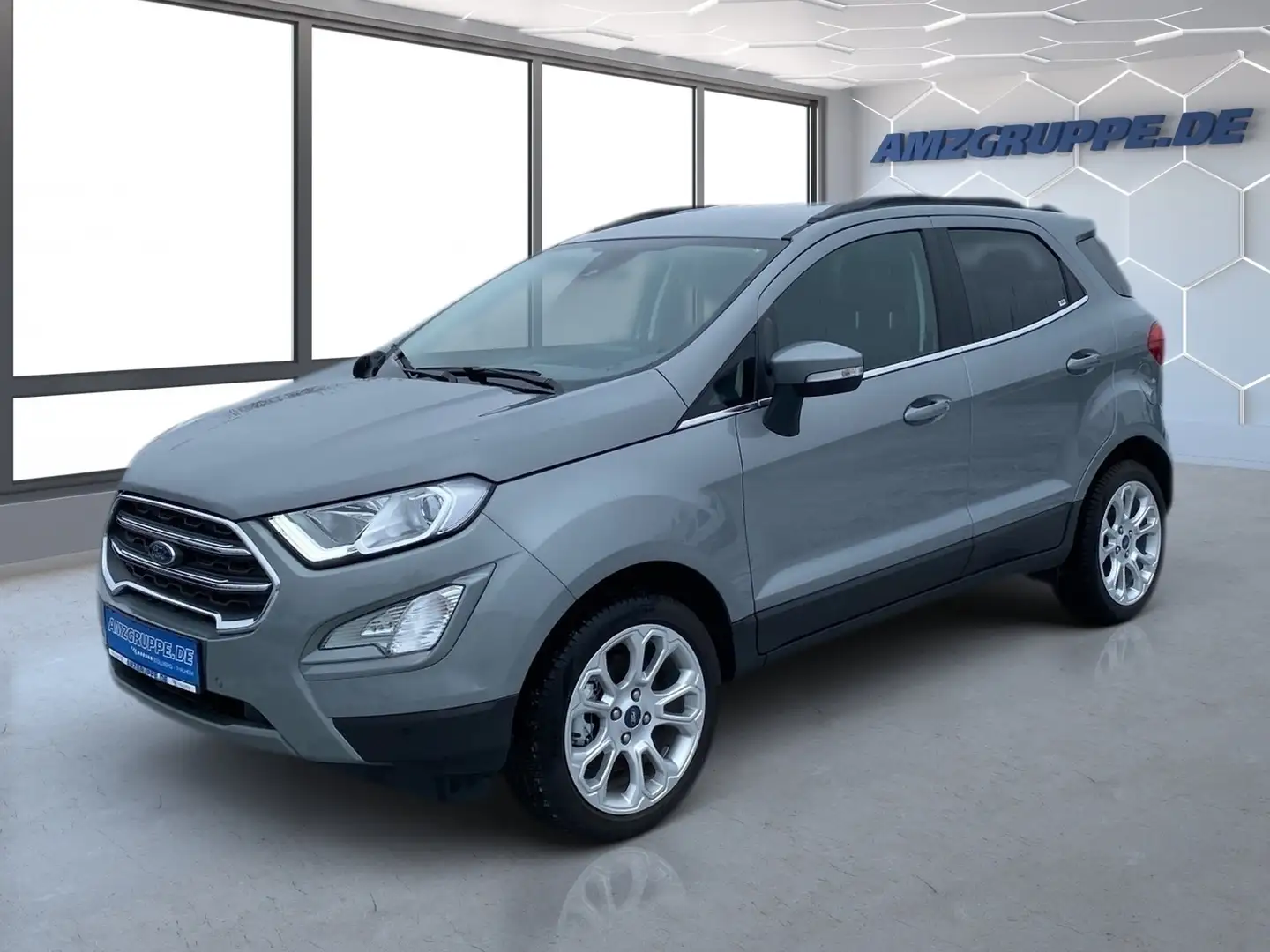 Ford EcoSport 1.0 EB Titanium 5J.*Gar.+Assist+Technik+Winterpak Silber - 2