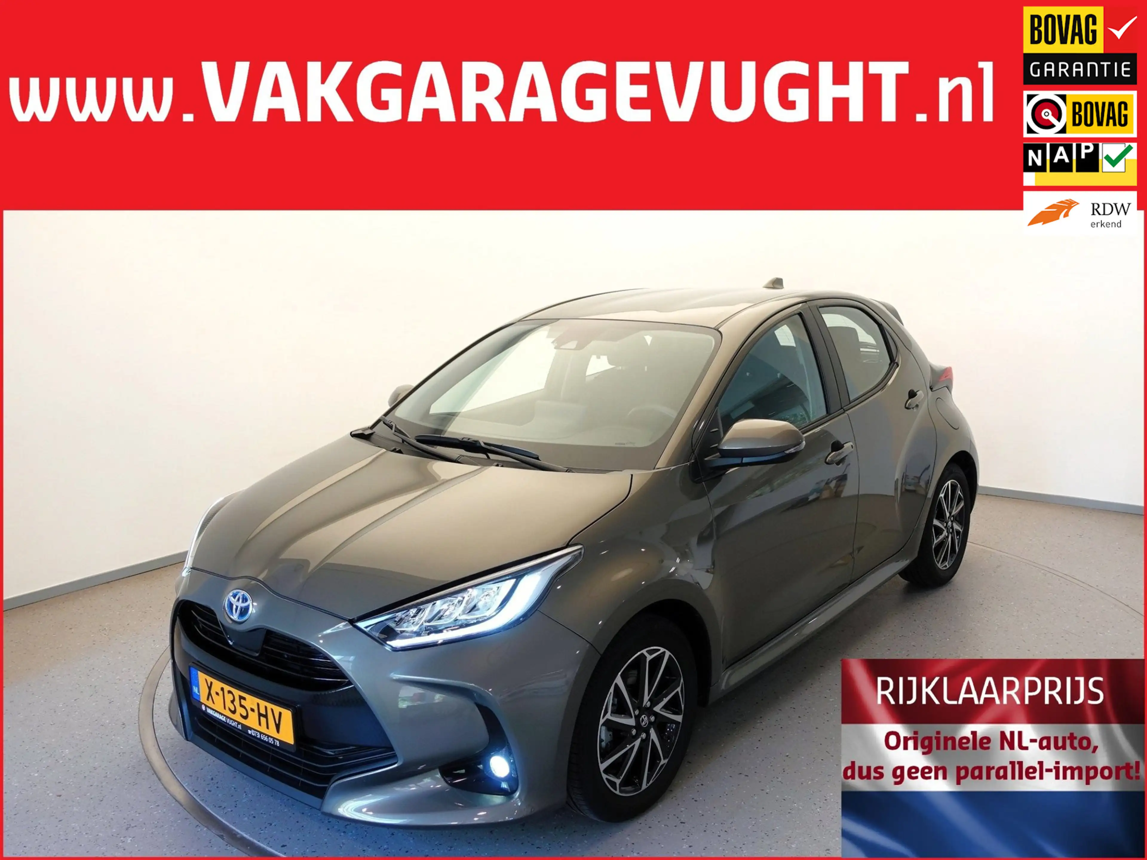 Toyota Yaris HYBRID 1.5i 116pk 25dkm! "Dynamic" AUTOMAAT