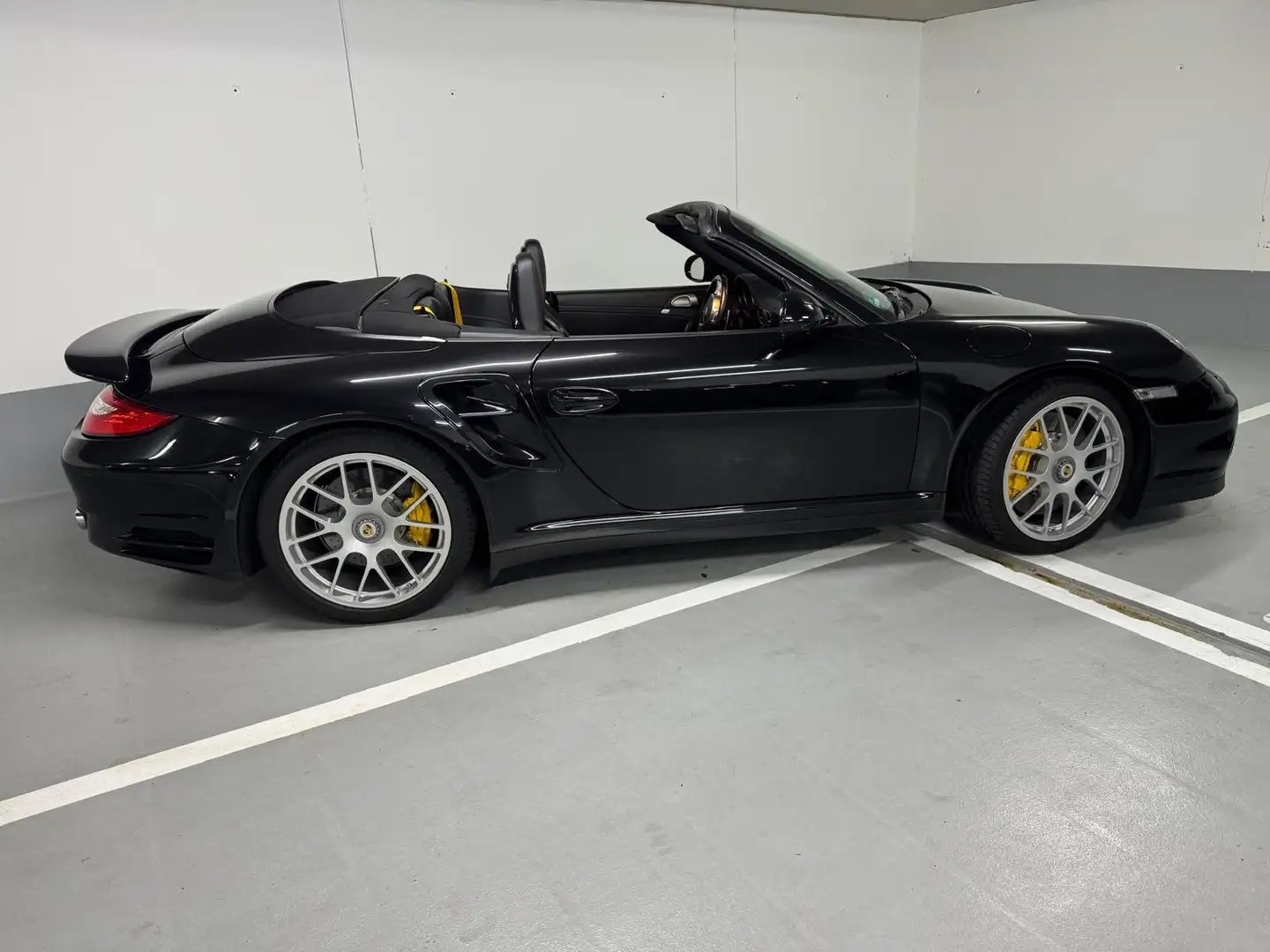 Porsche 997 997 Turbo S cabriolet Noir - 1