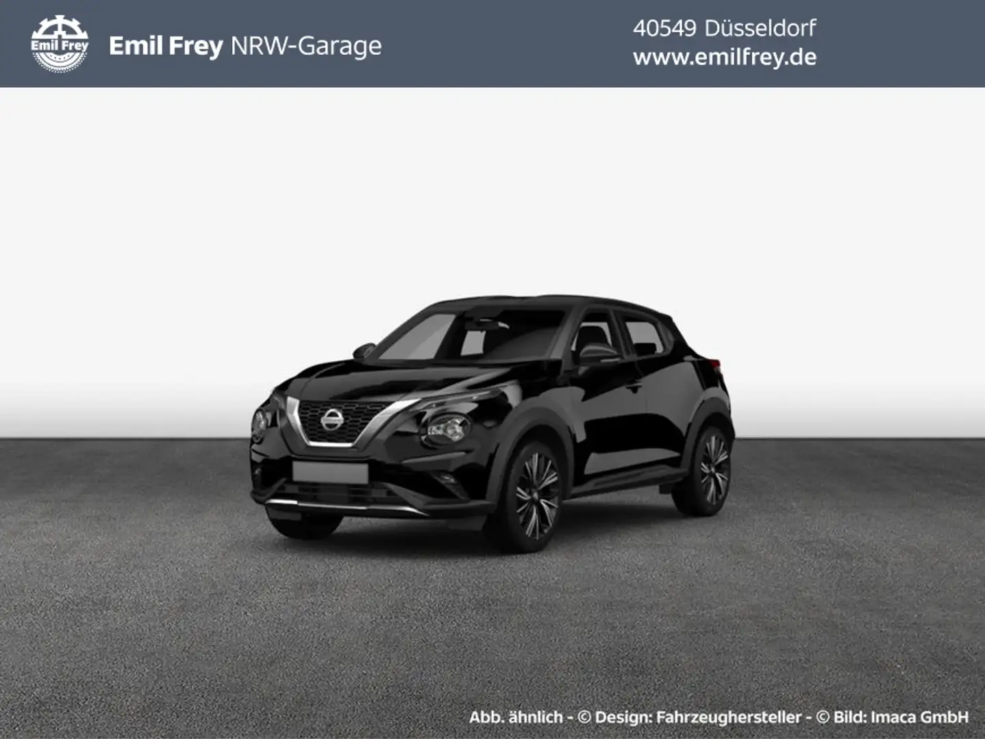 Nissan Juke 1.0 DIG-T Tekna BOSE/Navi/Kamera Schwarz - 1