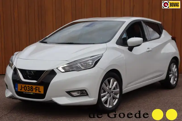 Nissan Micra 1.0 IG-T N-Connecta Org.NL a.camera parelmoer