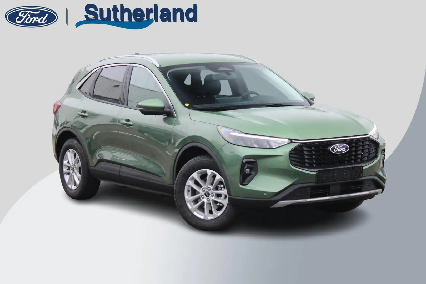 Ford Kuga 2.5 PHEV Titanium 243pk Nieuw Model | Bursting Gre Groen - 1