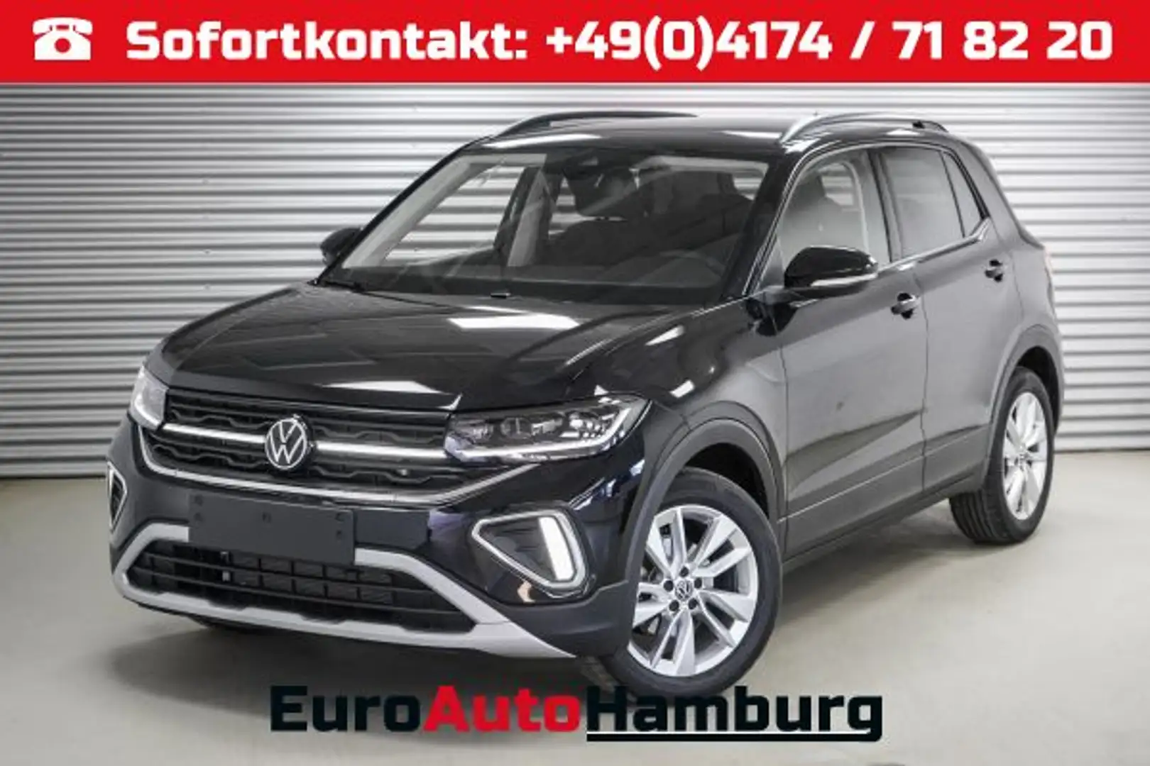 Volkswagen T-Cross 1,5 TSI DSG Life Plus - LAGER Schwarz - 1