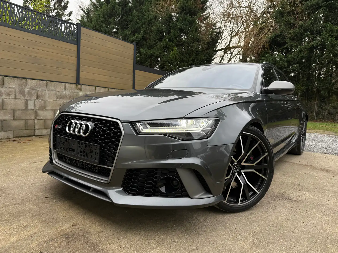 Audi RS6 ✅RS6 4.0 V8 TFSI 605 CH🔥Quattro Performance Gris - 1