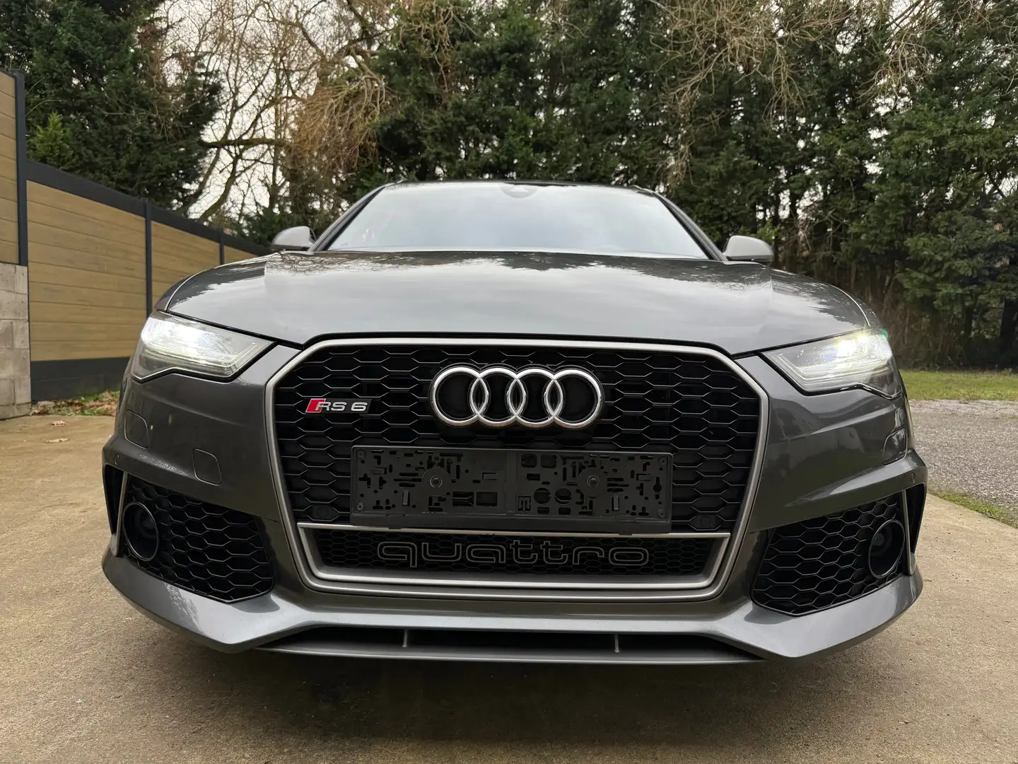 Audi RS6 ✅RS6 4.0 V8 TFSI 605 CH🔥Quattro Performance Gris - 2