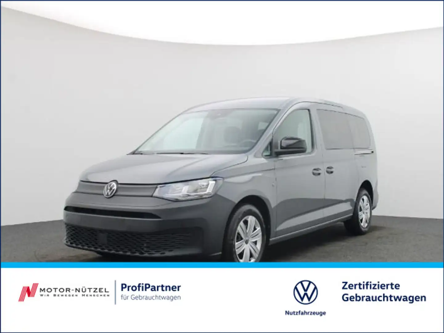 Volkswagen Caddy 2.0TDI 5JG+SHZ+RFK+GRA+MFL+DAB+7SITZE Grau - 1