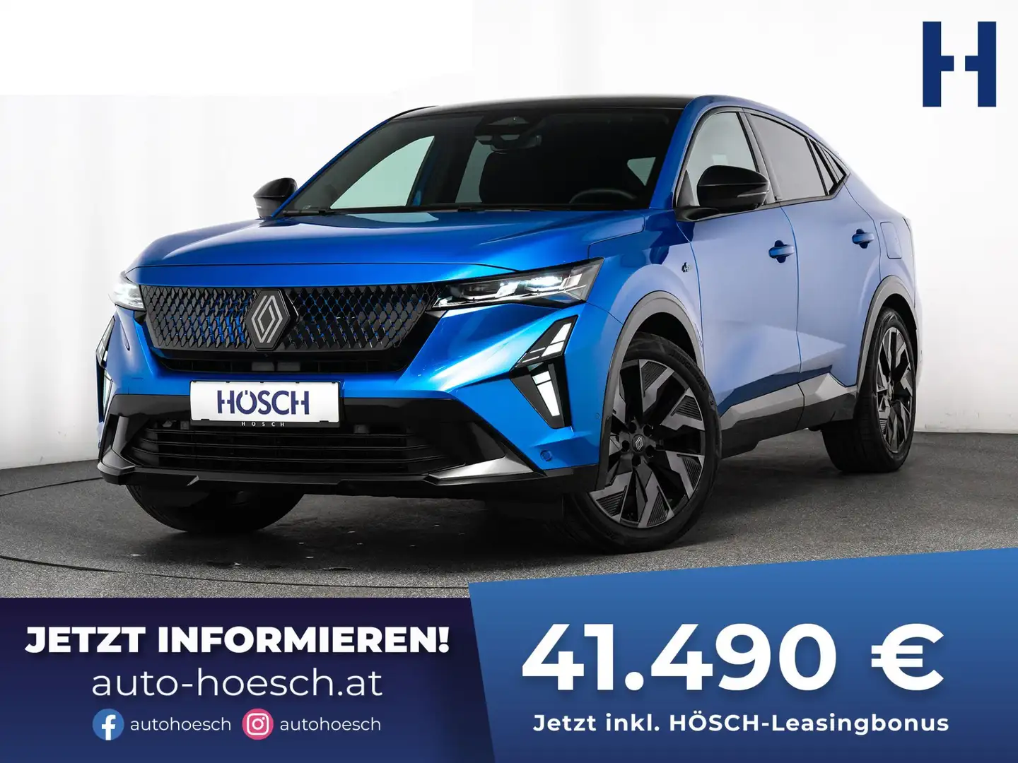 Renault Rafale Esprit Alpine PHEV 4x4 300 AHK 360° H&K LEDER 20er Blau - 1