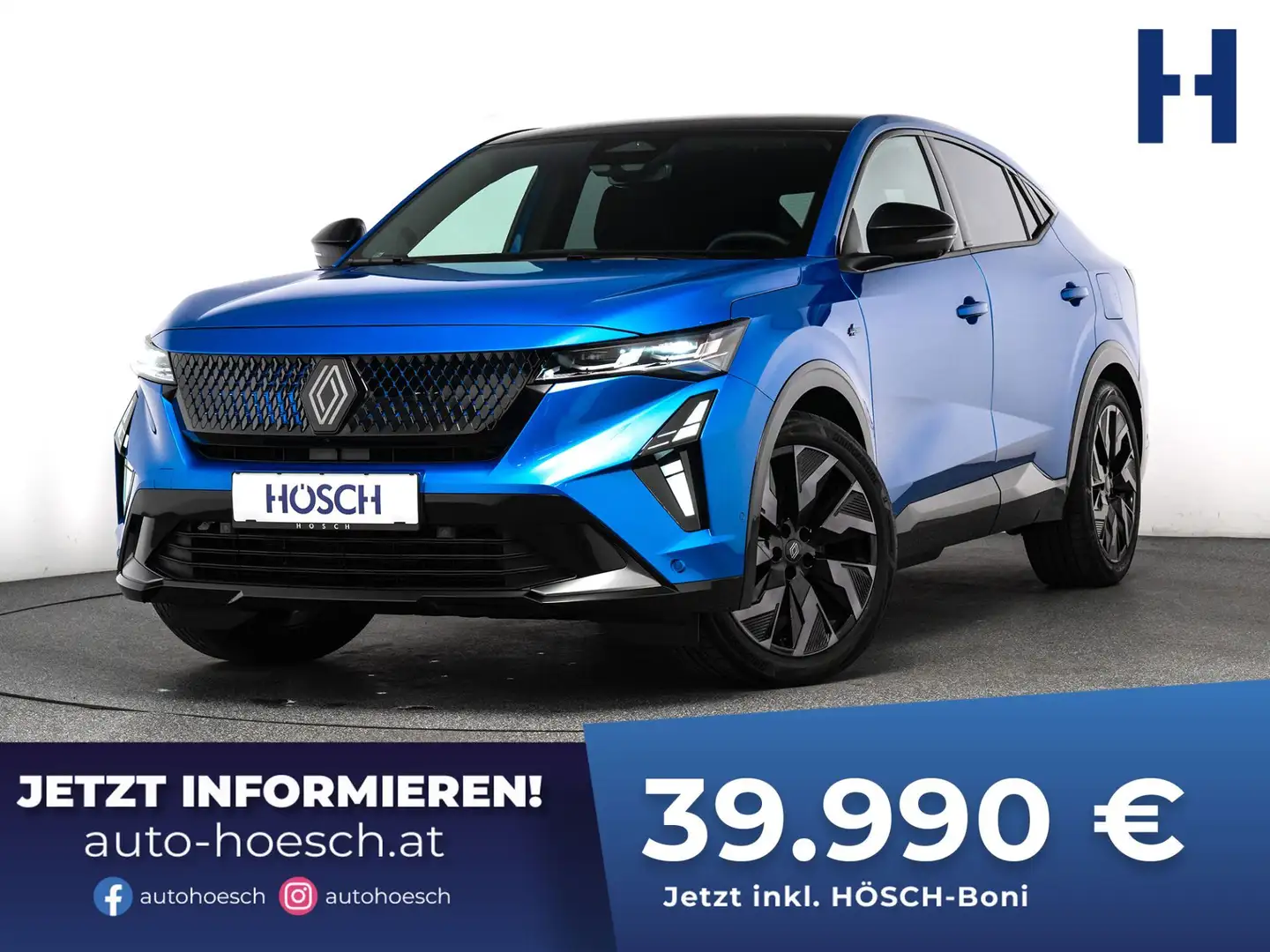 Renault Rafale Esprit Alpine PHEV 4x4 300 AHK 360° H&K LEDER 20er Blau - 1