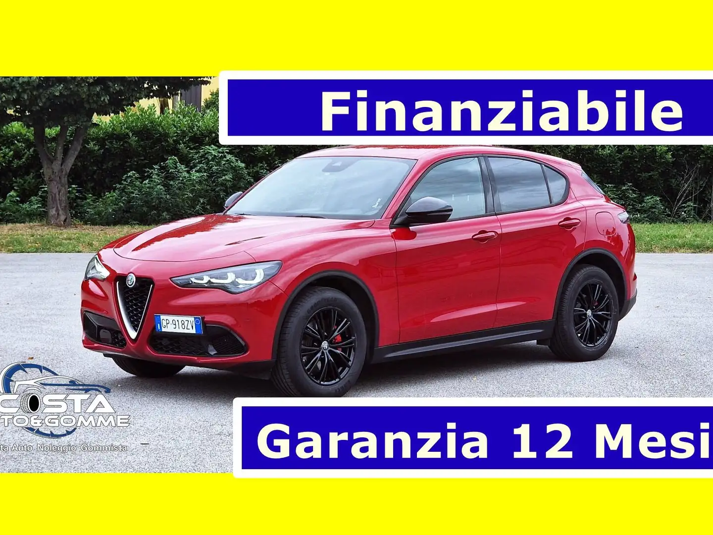 Alfa Romeo Stelvio Stelvio 2023 2.2 t Super rwd 160cv auto Rosso - 1