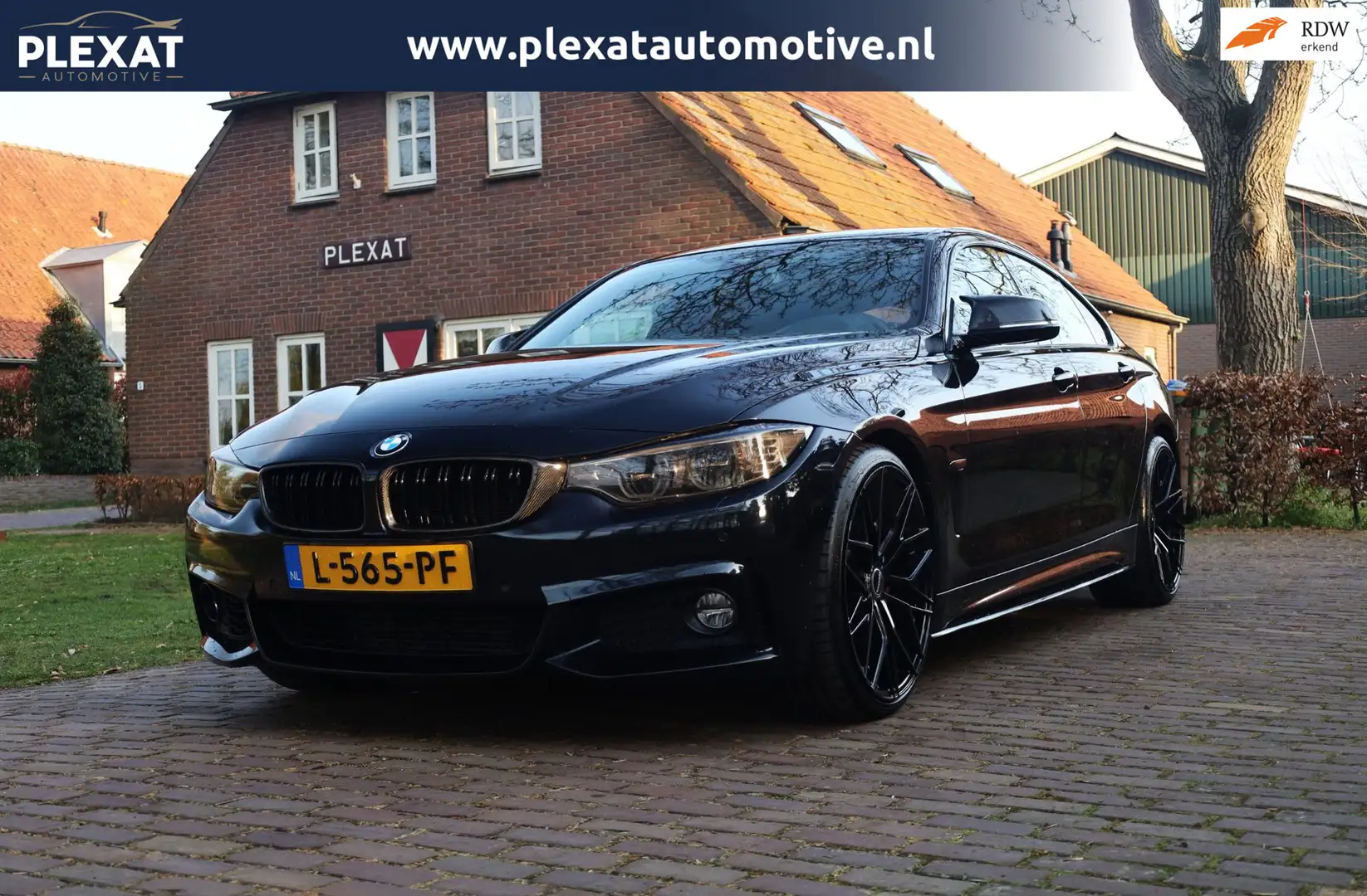 BMW 435 4-serie Gran Coupé 435i High Executive Aut. | M-pa Negro - 1