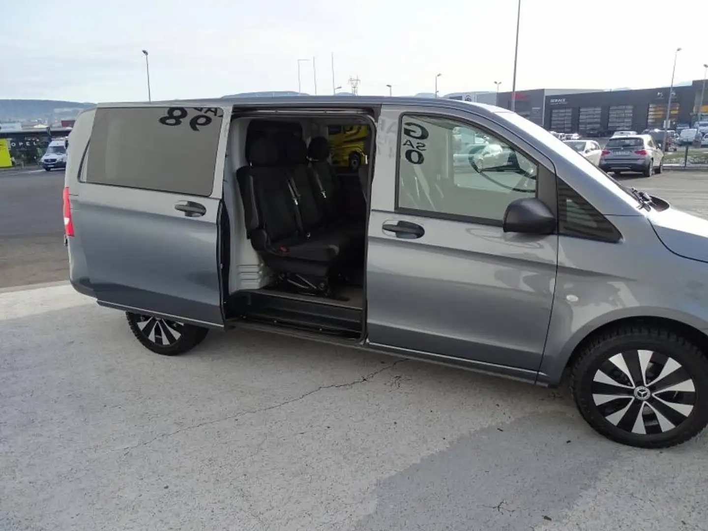 Mercedes-Benz Vito 119 CDI Mixto Long Pro Propulsion 9G-Tronic Grau - 2