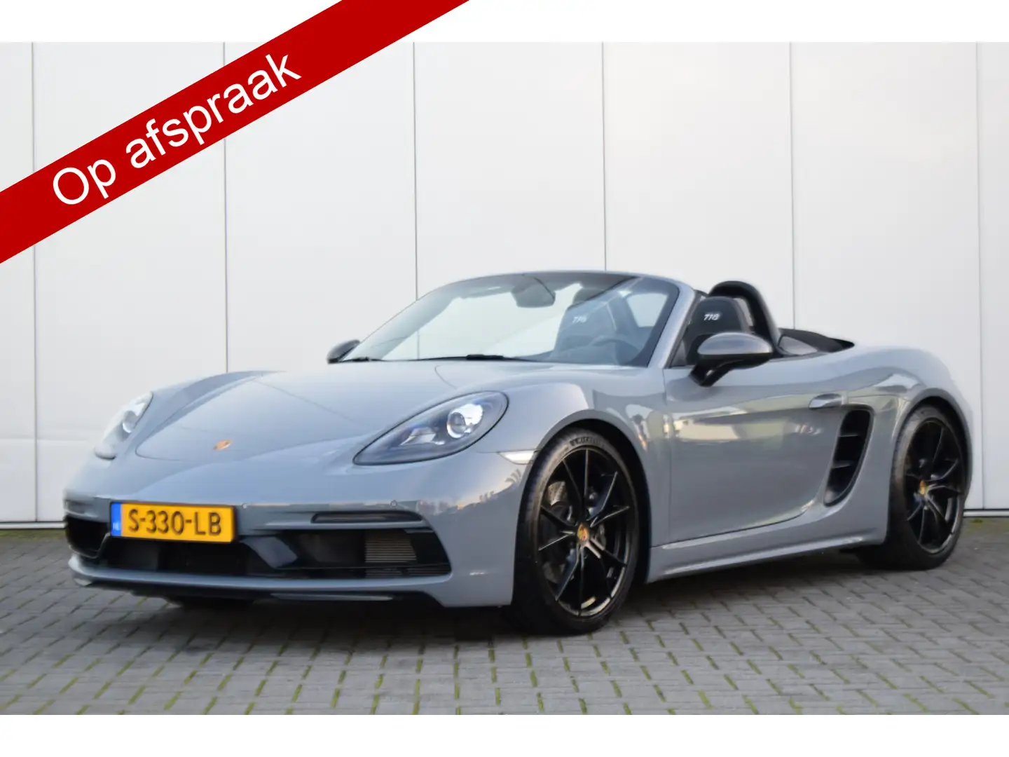 Porsche 718 Boxster 2.0 T Sport Chrono Plus Design/pakket Bose Gris - 1