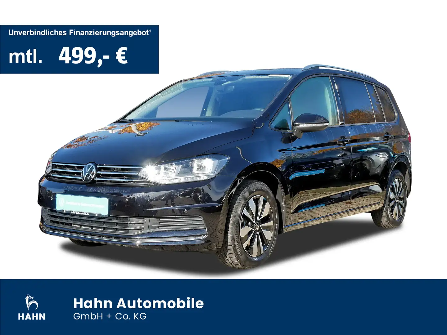 Volkswagen Touran 2.0TDI DSG Move 7-Sitzer Navi Cam FamilyP Schwarz - 1