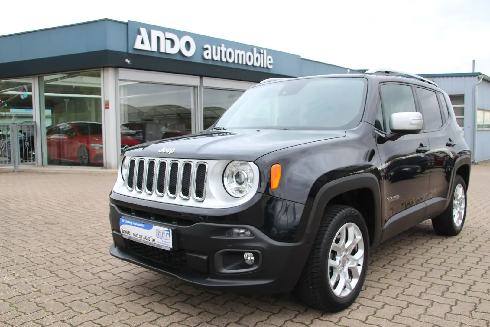 Jeep Renegade 1.4 Limited 4WD Autom. LED/Navi/AHK Schwarz - 1