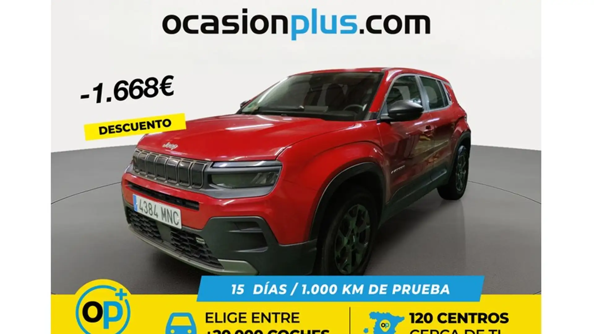 Jeep Avenger 1.2 Longitude 74KW Rot - 1