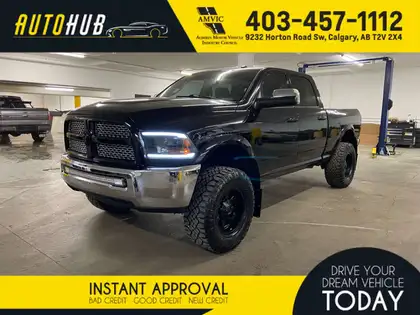 Black 2014 RAM 2500 Pickup Truck Four-Wheel Drive Automatic