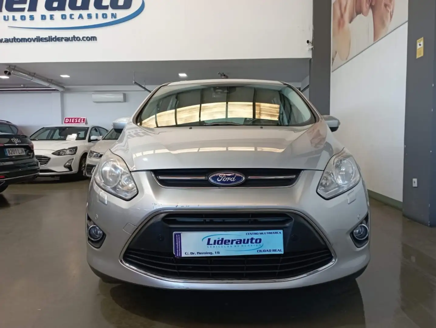 Ford C-Max 1.0 Ecoboost Auto-S&S Edition 125 Gris - 2