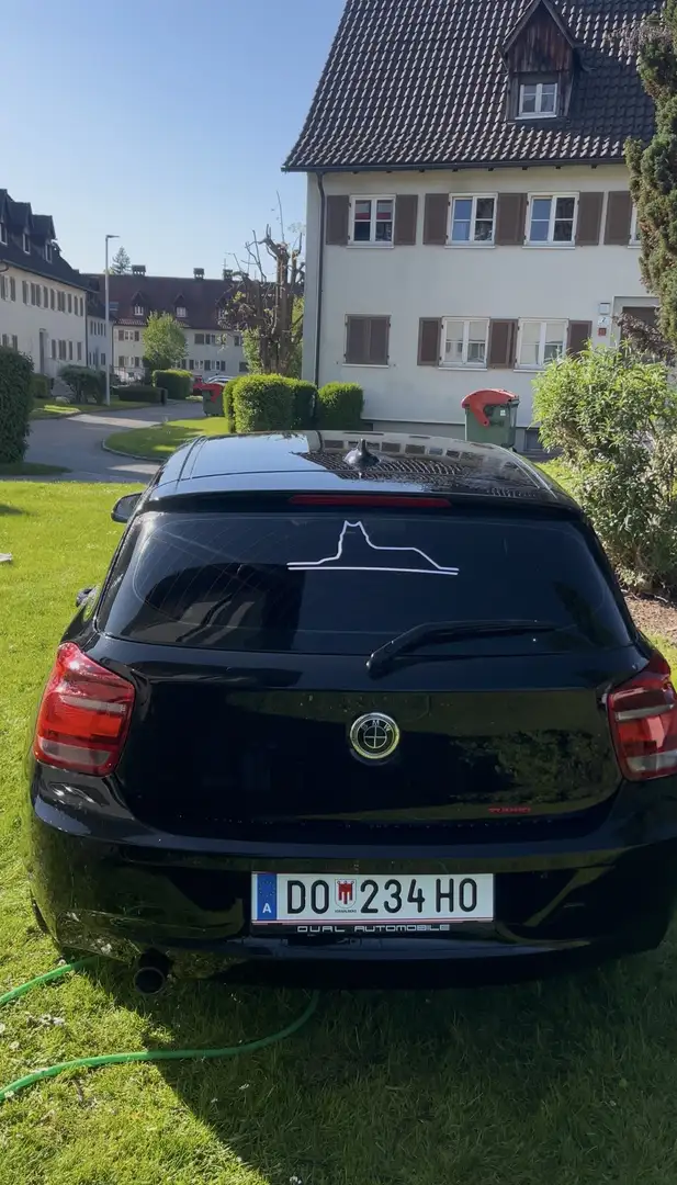 BMW 116 6000€ VHB Schwarz - 2