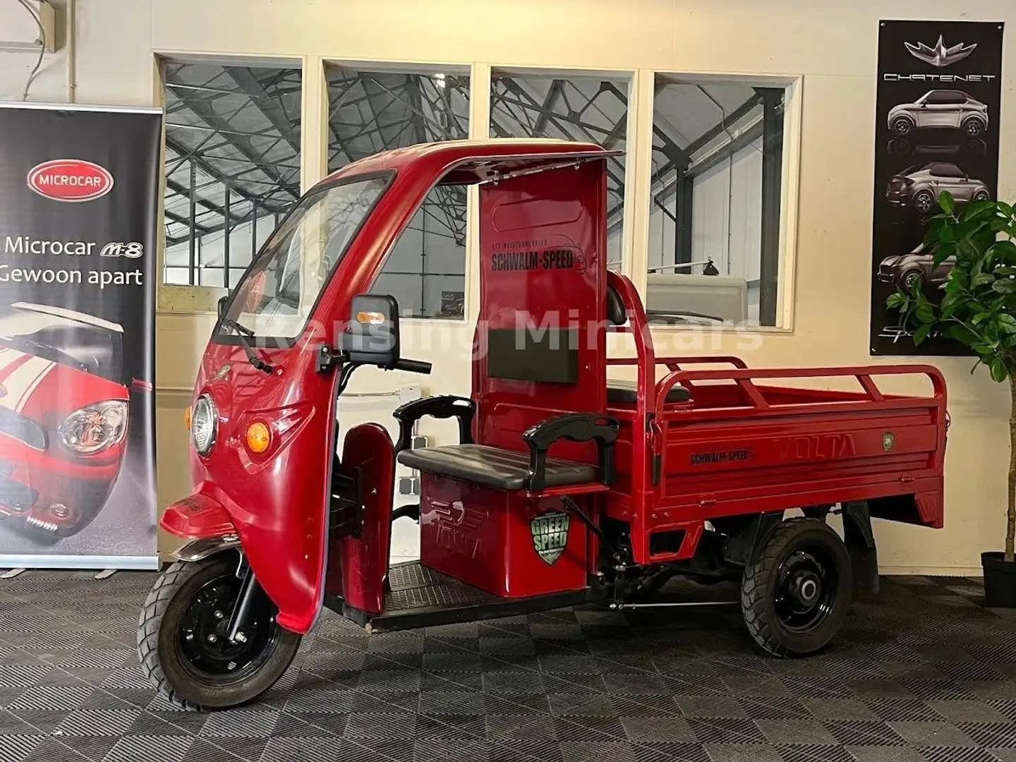 Pozostałe Volta Pickup E-Roller Kabine 3-Rad Mopedauto - 1