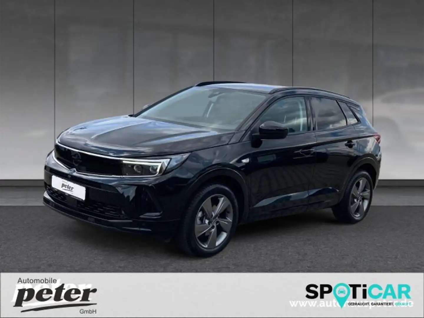 Opel Grandland Grandland 1.2 Turbo GS Line Klimaautomatik Sitzheizung Allwetter Schwarz - 1
