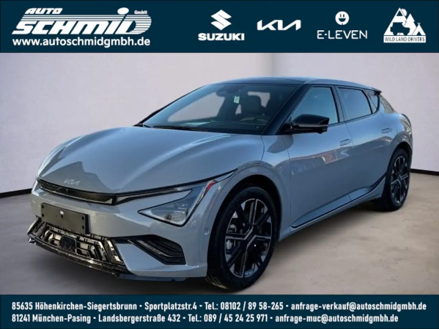 Kia EV6 NEUES MODELL GTL 84 AWD WP GD ASS+ SD Grau - 1