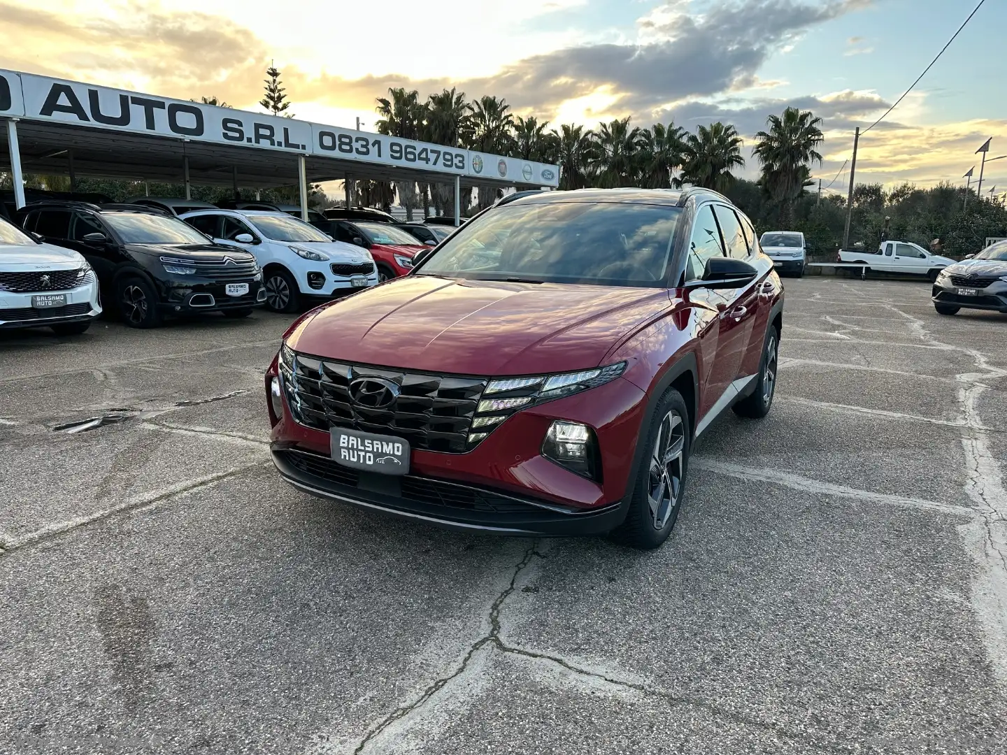 Hyundai TUCSON 1.6 CRDI 48V DCT Exellence Rouge - 1