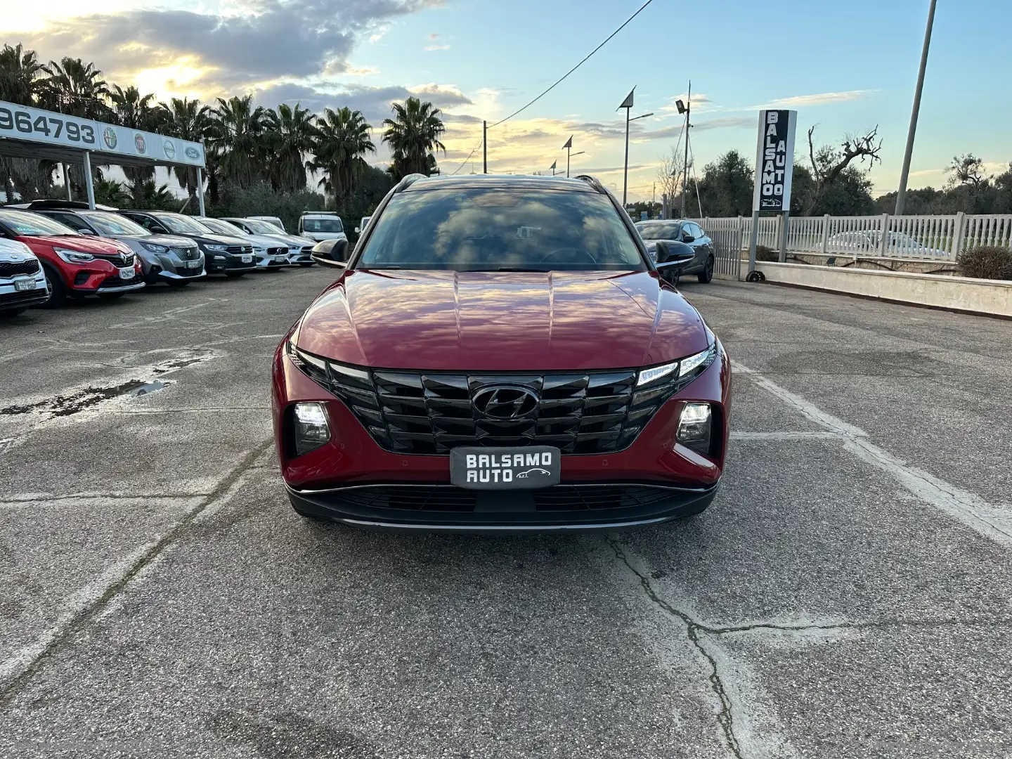 Hyundai TUCSON 1.6 CRDI 48V DCT Exellence Rouge - 2