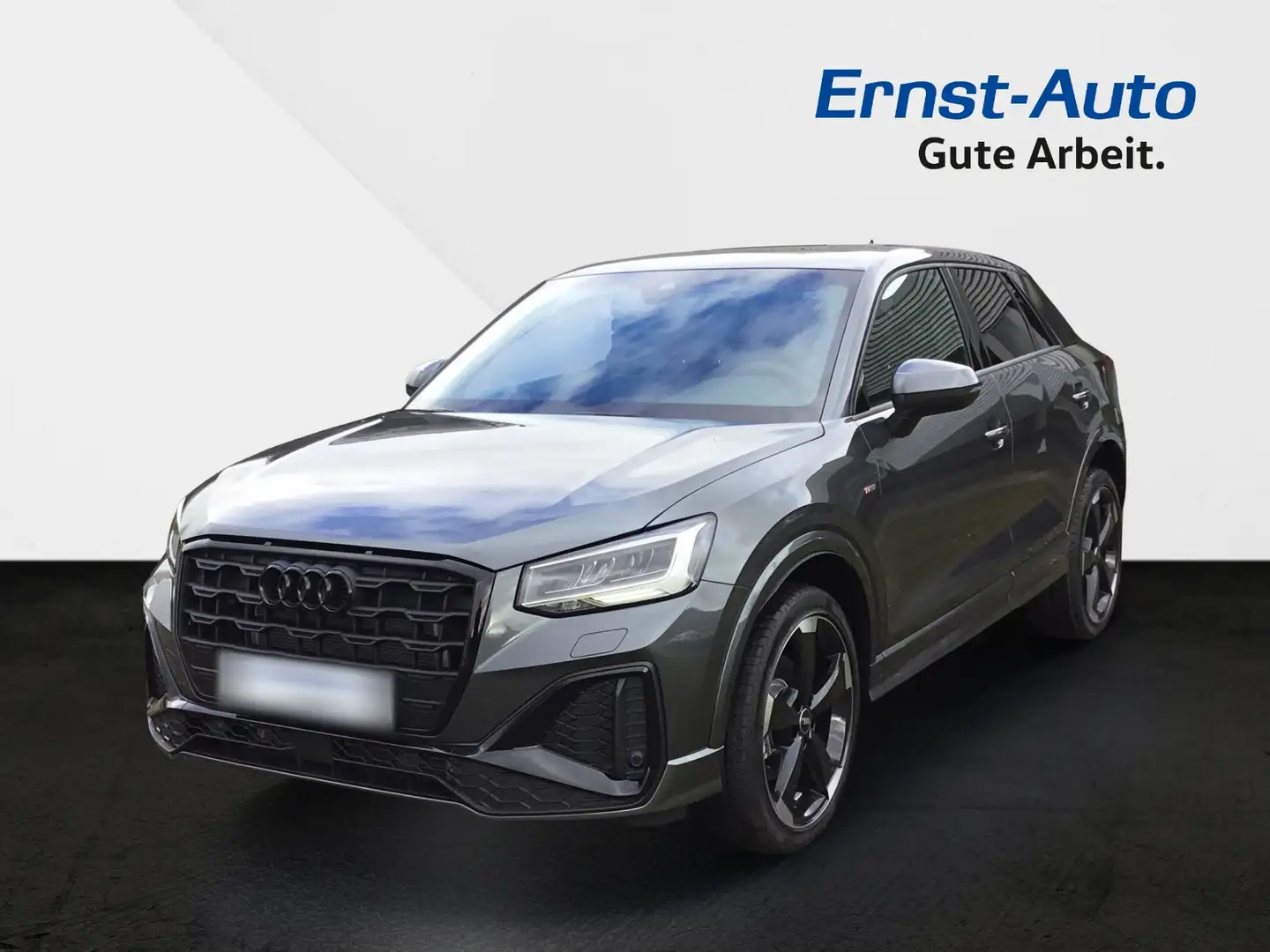 Audi Q2 S-Line 2.0 TDI +S-TRONIC+AHK+NAVI+LED+KAMERA+ Gris - 1