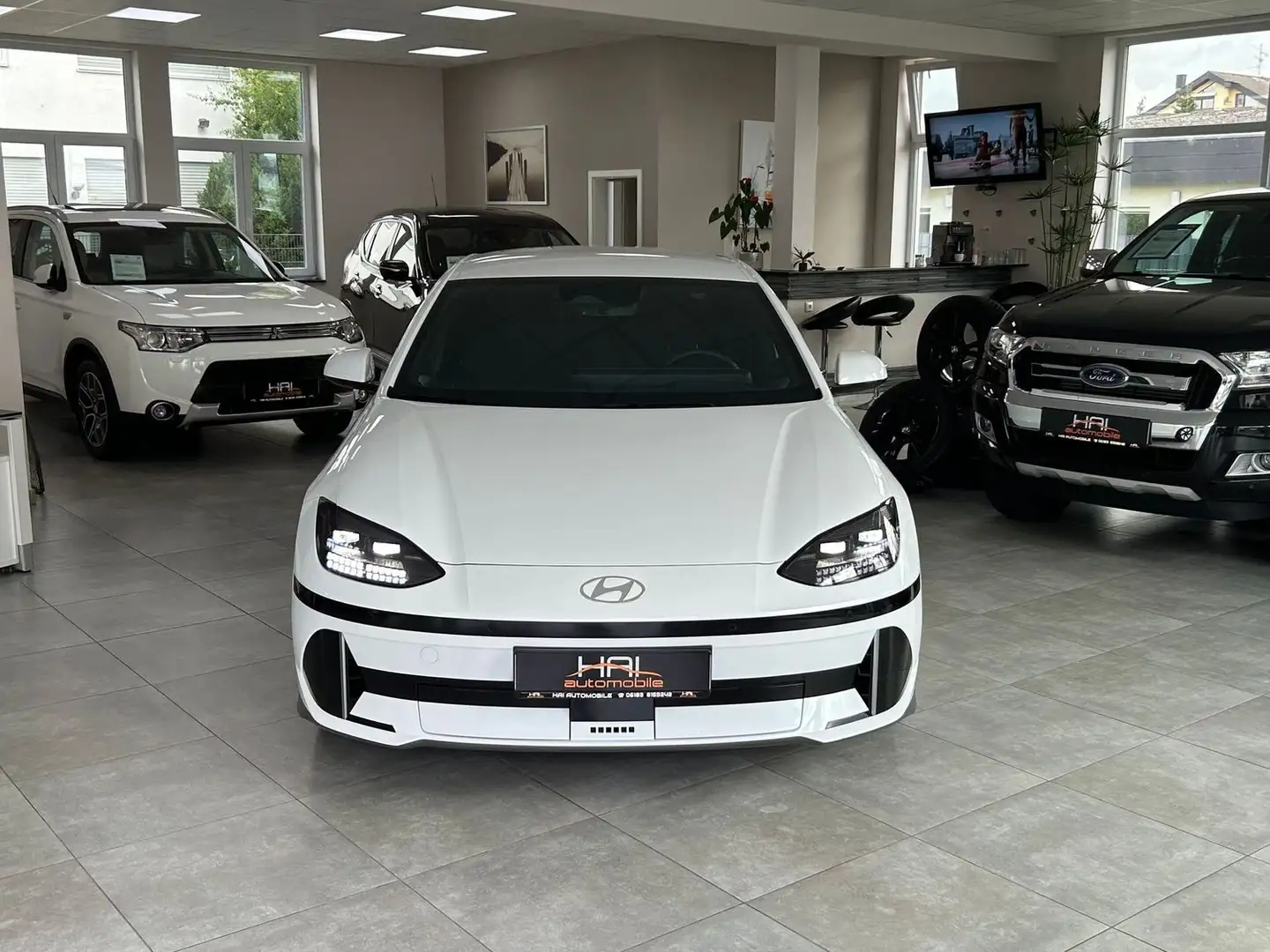 Hyundai IONIQ 6Techniq Elektro/Garantie bis08.2031/1Hand Fehér - 2