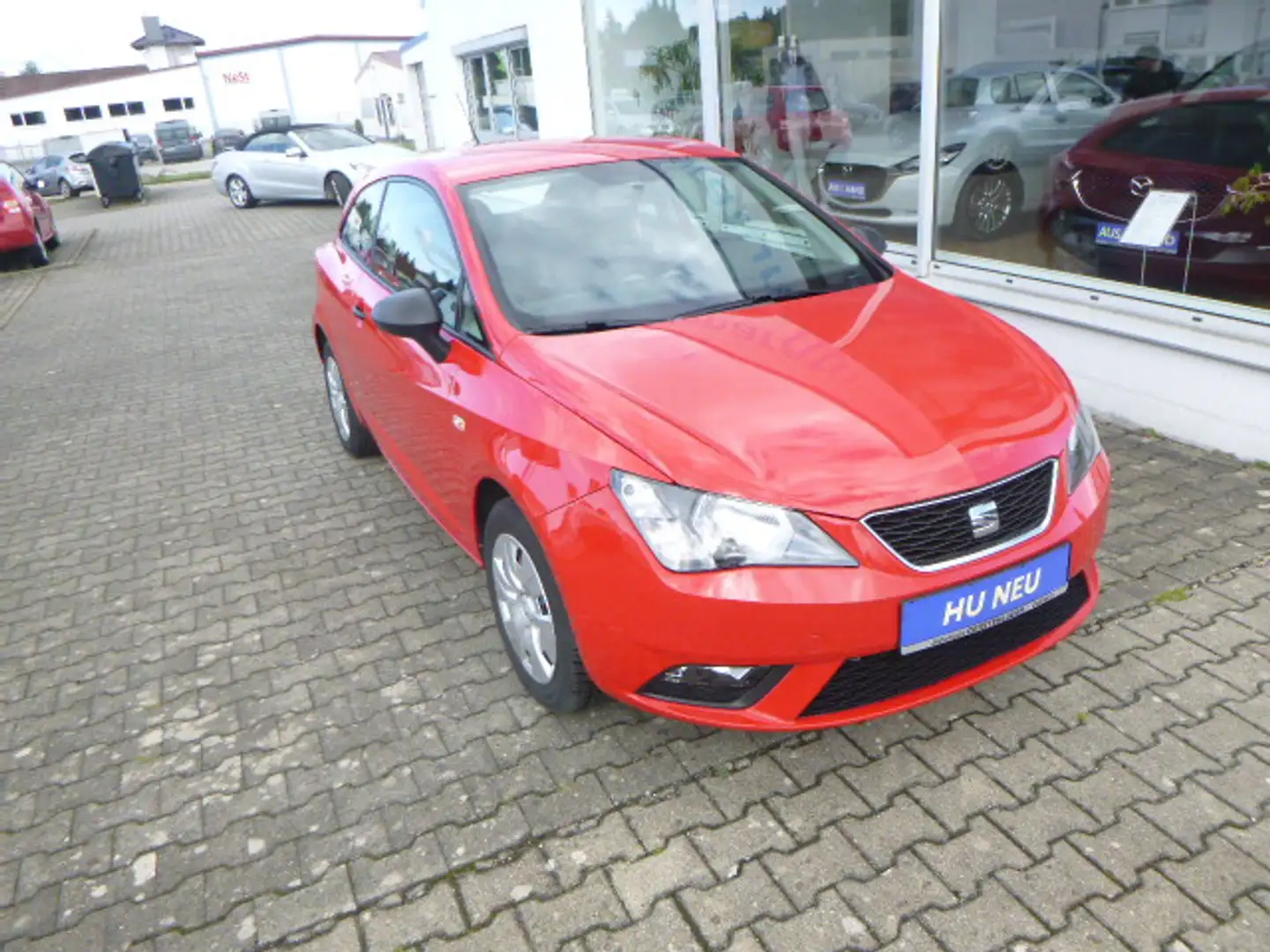 SEAT Ibiza Klima, Winterräder, TÜV NEU! Rot - 1